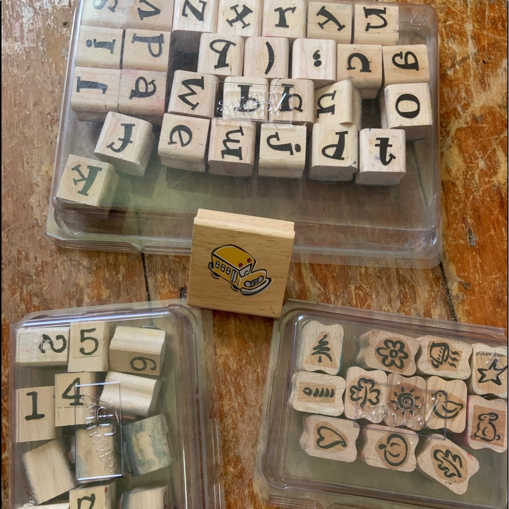 Rubber stamping bundle